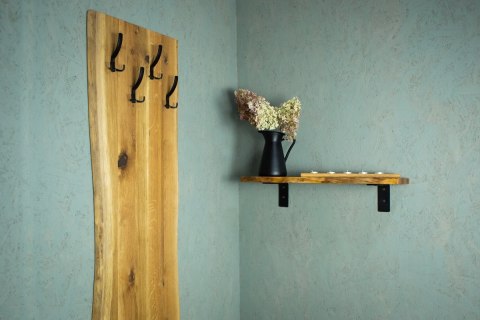 Czarny wspornik uchwyt do półki SLIM LOFT Czarny wspornik uchwyt do półki SLIM LOFT