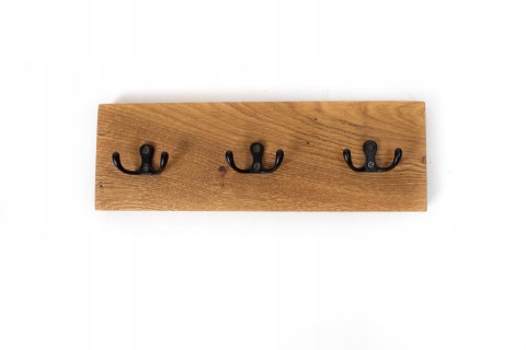 Wieszak ścienny DĘBOWY NA UBRANIA 30*10cm LOFT DĄB Wieszak ścienny DĘBOWY NA UBRANIA 30*10cm LOFT DĄB