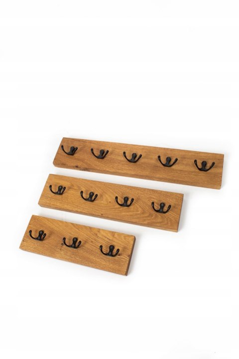 Wieszak ścienny DĘBOWY NA UBRANIA 30*10cm LOFT DĄB Wieszak ścienny DĘBOWY NA UBRANIA 30*10cm LOFT DĄB