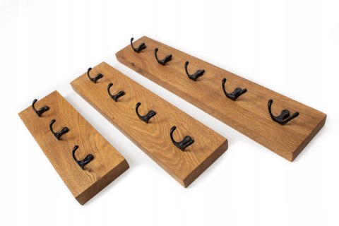 Wieszak ścienny DĘBOWY NA UBRANIA 30*10cm LOFT DĄB Wieszak ścienny DĘBOWY NA UBRANIA 30*10cm LOFT DĄB