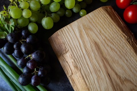 Deska do krojenia i serwowania RUSTIC dębowa 30 cm Deska do krojenia i serwowania RUSTIC dębowa 30 cm