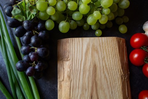 Deska do krojenia i serwowania RUSTIC dębowa 30 cm Deska do krojenia i serwowania RUSTIC dębowa 30 cm