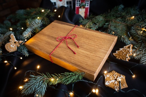 PREZENT KORNIK 30*20*3 cm DESKA w opakowaniu prezentowym