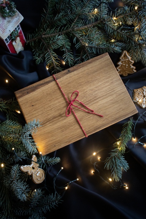 PREZENT KORNIK 30*25*3 cm DESKA w opakowaniu prezentowym