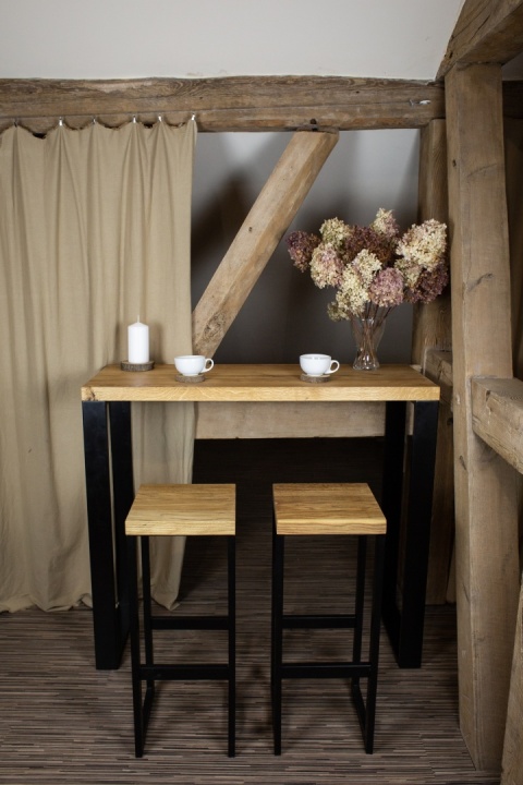 Stolik barowy LOFT wysoki 118x45x105 cm